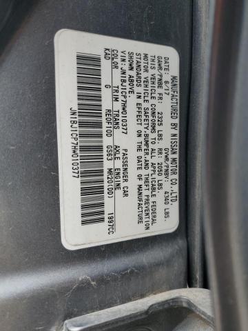 2017 NISSAN ROGUE SPOR - JN1BJ1CP7HW010377