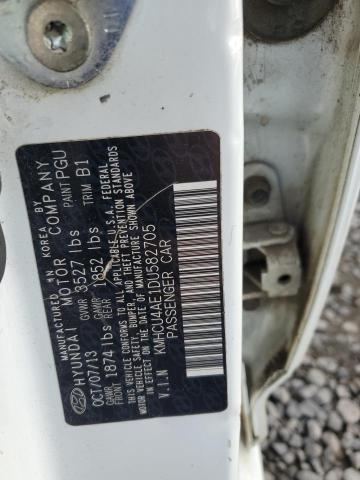 2013 HYUN ACCENT GLS - KMHCU4AE1DU582705