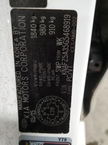 2016 KIA FORTE SX KNAFZ5A35G5468919