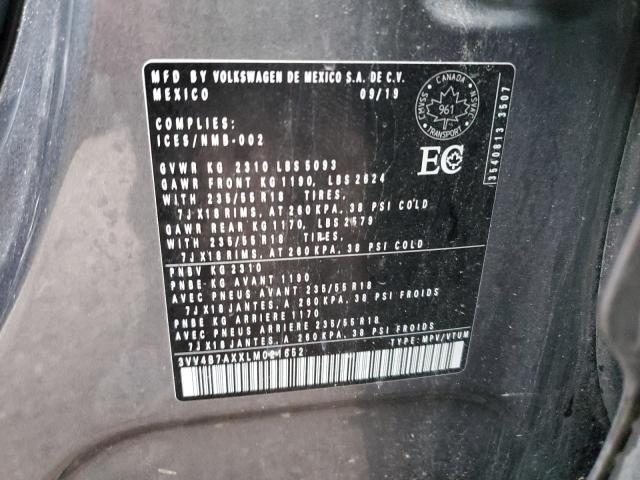 2020 VOLKSWAGEN TIGUAN SEL - 3VV4B7AXXLM021652