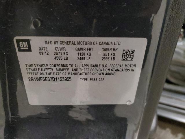 2013 CHEVROLET IMPALA LS #3282517870