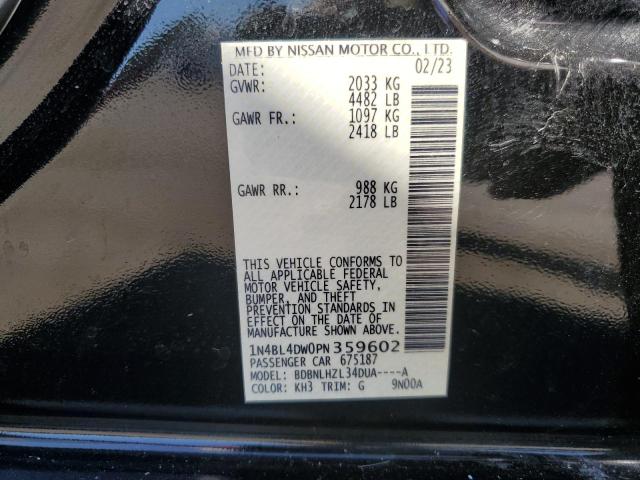 2023 NISSAN ALTIMA SV #3281706904