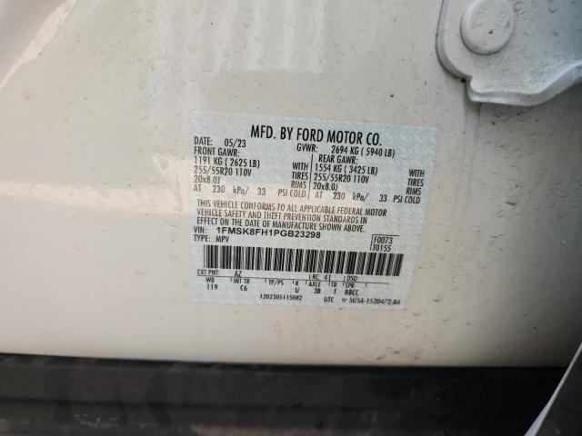 2023 FORD EXPLORER L - 1FMSK8FH1PGB23298