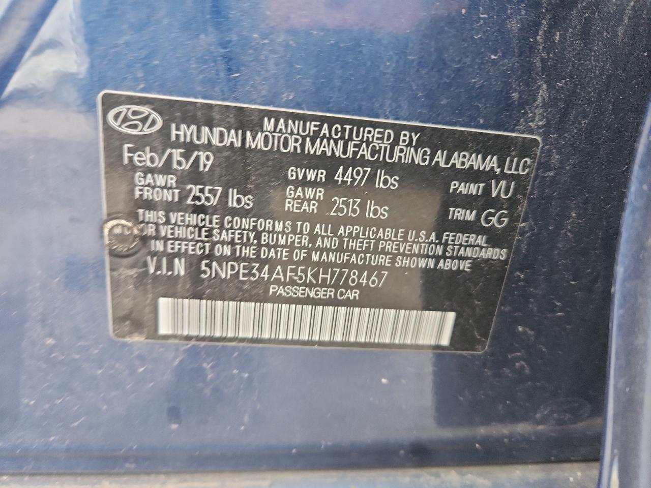 HYUNDAI SONATA LIMITED