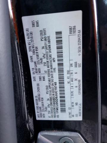 2018 FORD ESCAPE SE #3317821208