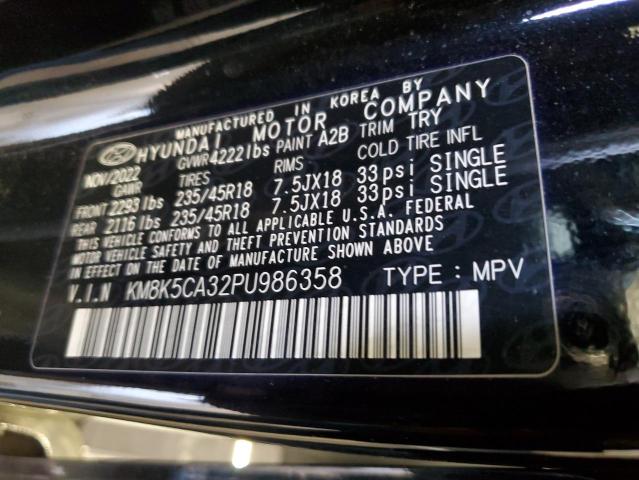 2023 HYUNDAI KONA LIMIT - KM8K5CA32PU986358