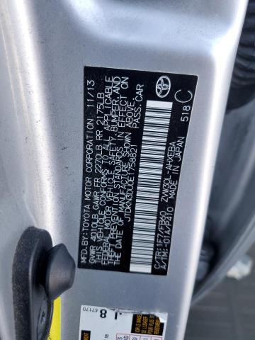 2014 TOYOTA PRIUS - JTDKN3DU0E1758821