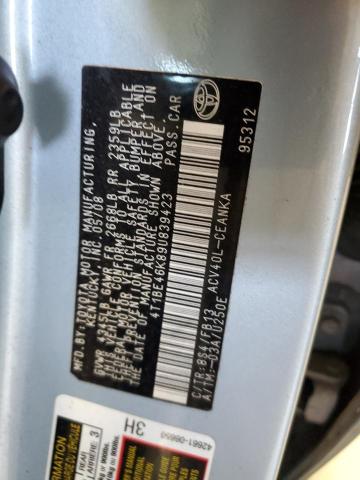 2009 TOYOTA CAMRY BASE #3303999686