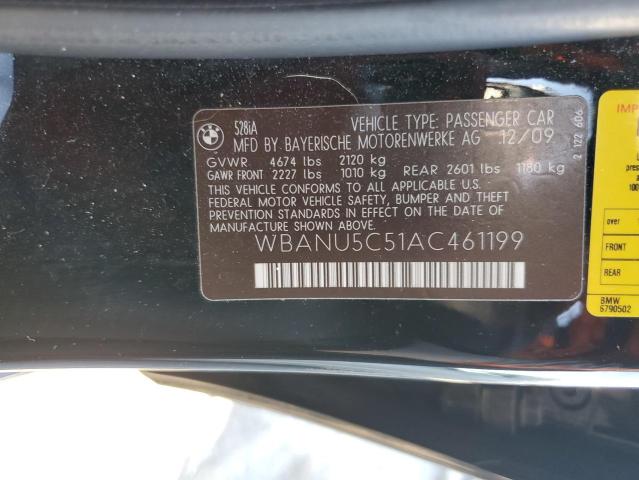 2010 BMW 528 I - WBANU5C51AC461199