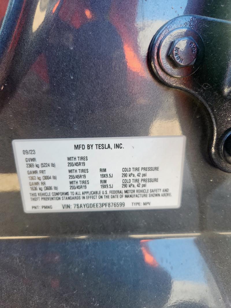 2023 TESLA MODEL Y #3291477951