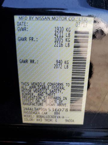 2013 NISSAN ALTIMA 2.5 - 1N4AL3AP9DN536078