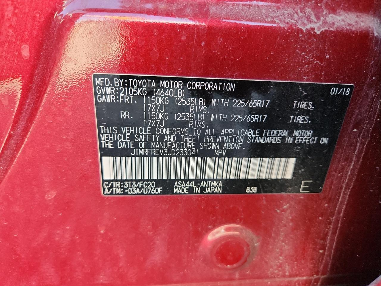 TOYOTA RAV4 ADVENTURE