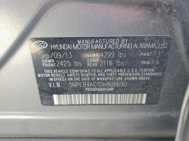 2013 HYUNDAI SONATA GLS - 5NPEB4AC1DH808690