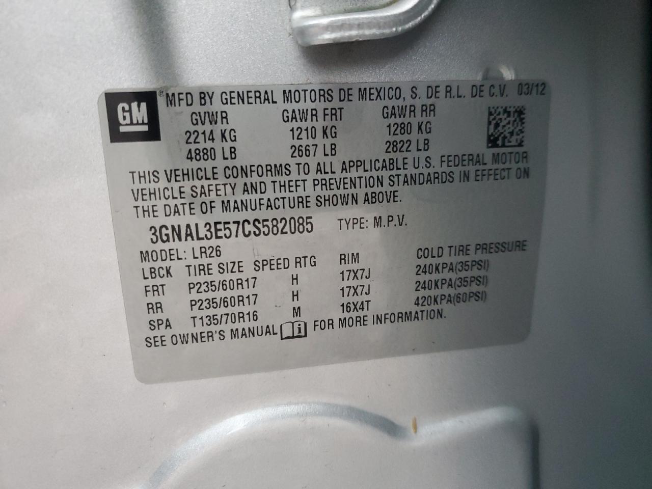 CHEVROLET CAPTIVA SPORT