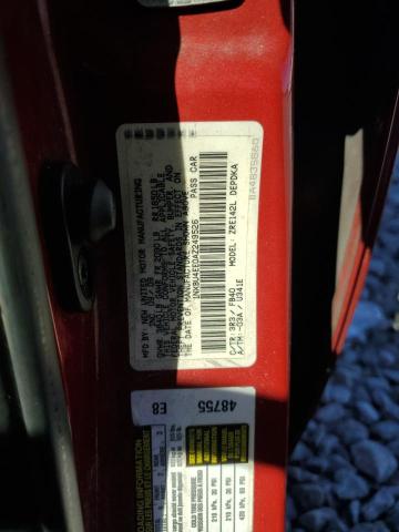 2010 TOYOTA COROLLA BA - 1NXBU4EE0AZ249526