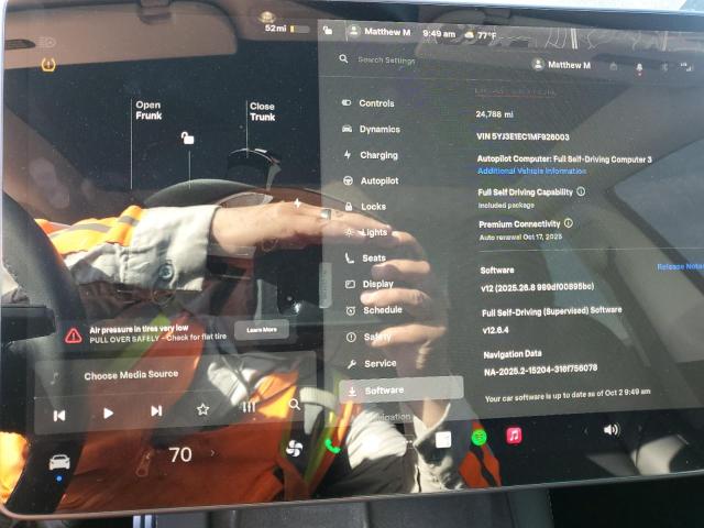 2021 TESLA MODEL 3 - 5YJ3E1EC1MF926003