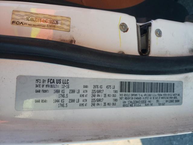 2017 JEEP COMPASS LA #3296085864