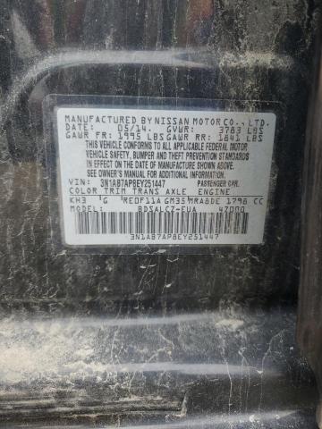 2014 NISSAN SENTRA S - 3N1AB7AP8EY251447