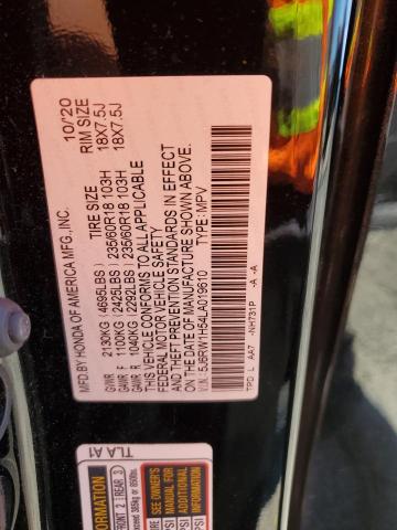 2020 HONDA CR-V EX - 5J6RW1H54LA019610