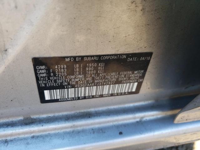 2018 SUBARU IMPREZA #3303723436