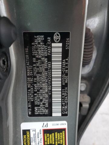 2012 TOYOTA CAMRY HYBR - 4T1BD1FK2CU027883