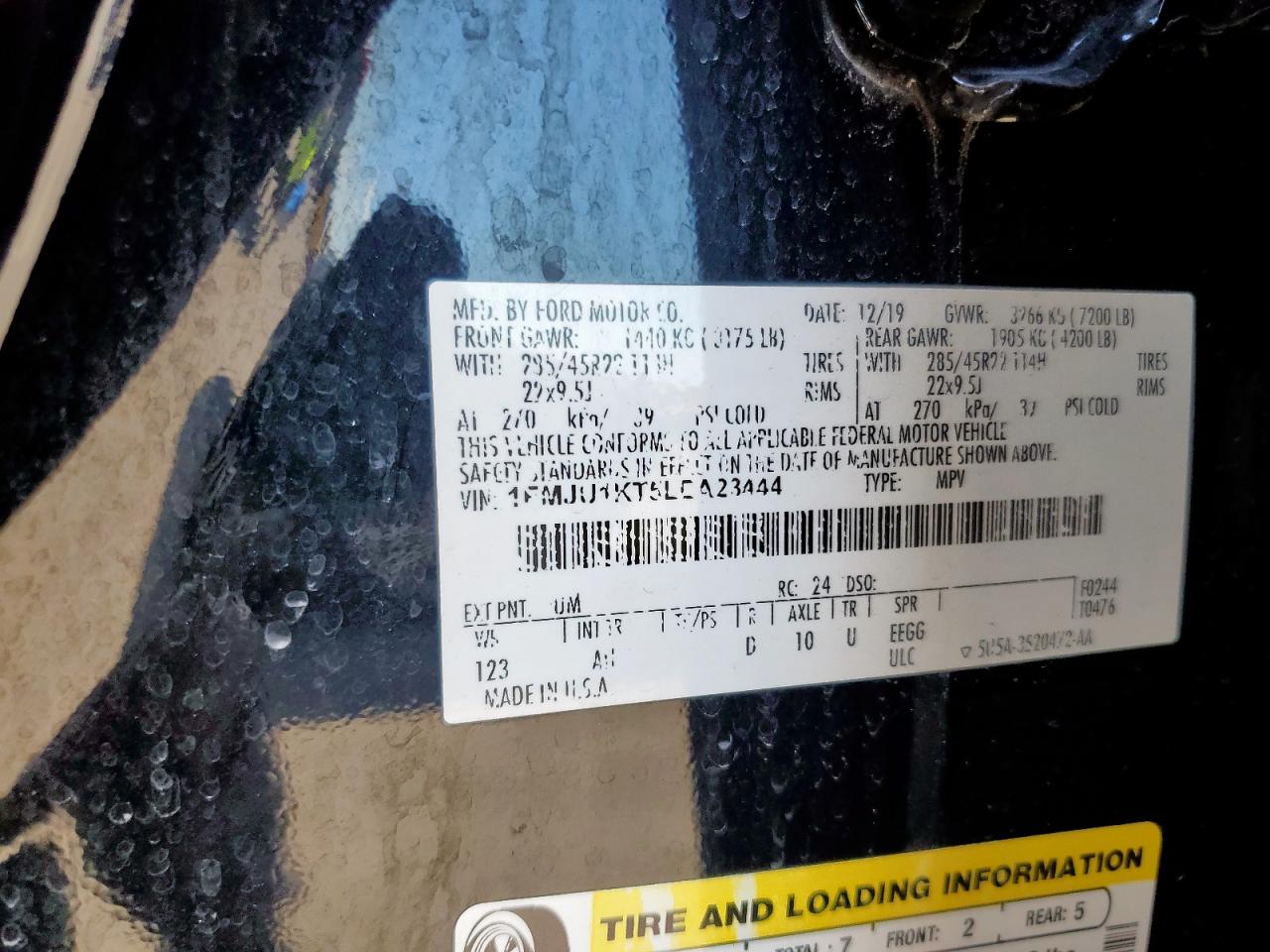 FORD EXPEDITION LIMITED