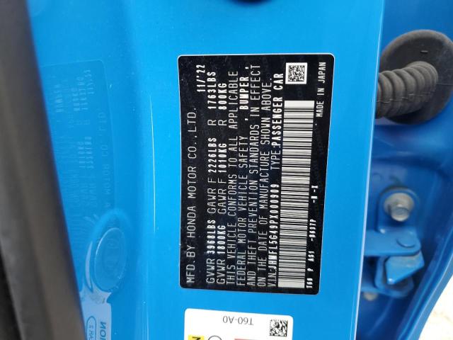 2023 HONDA CIVIC TYPE JHMFL5G49PX000909