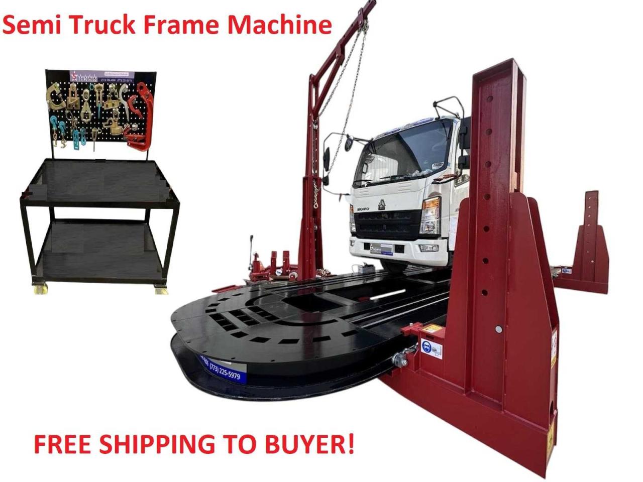 Lot #3274662799 2025 SEMI TRUCK FRAME MACHINE