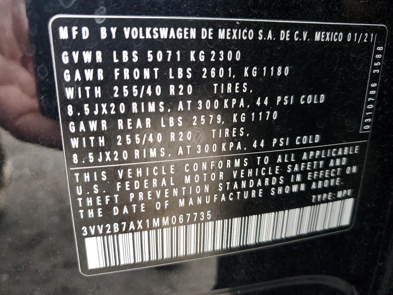 VOLKSWAGEN TIGUAN SE