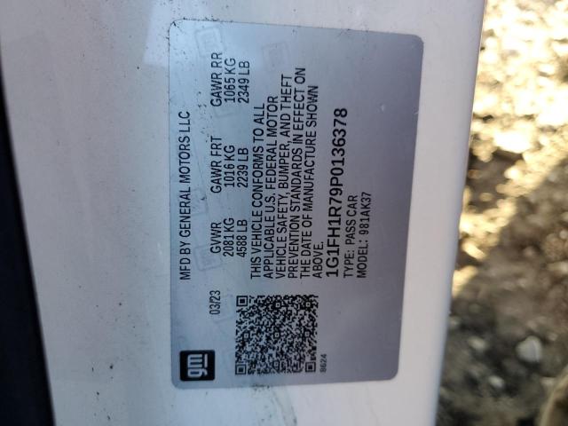 2023 CHEVROLET CAMARO SS - 1G1FH1R79P0136378