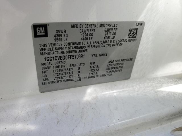 2015 CHEVROLET SILVERADO #3294538637