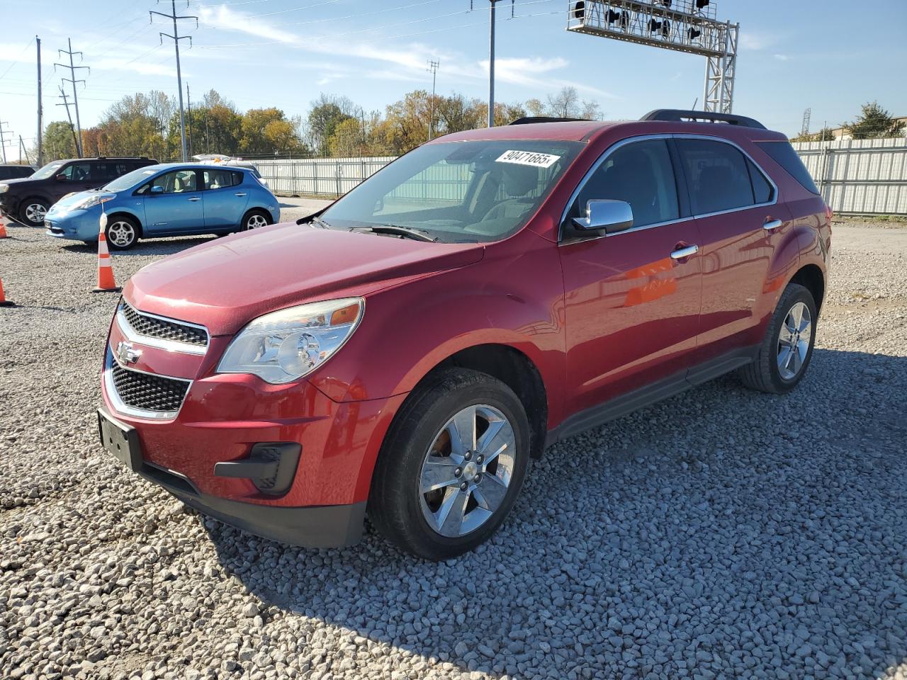 Lot #3315727373 2014 CHEVROLET EQUINOX LT
