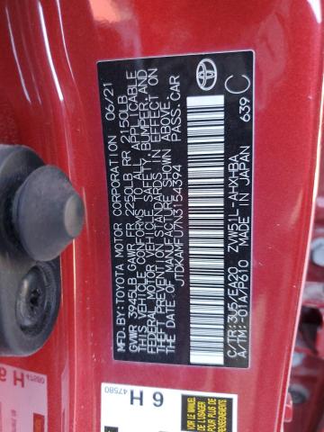 2022 TOYOTA PRIUS NIGH JTDKAMFU7N3154394