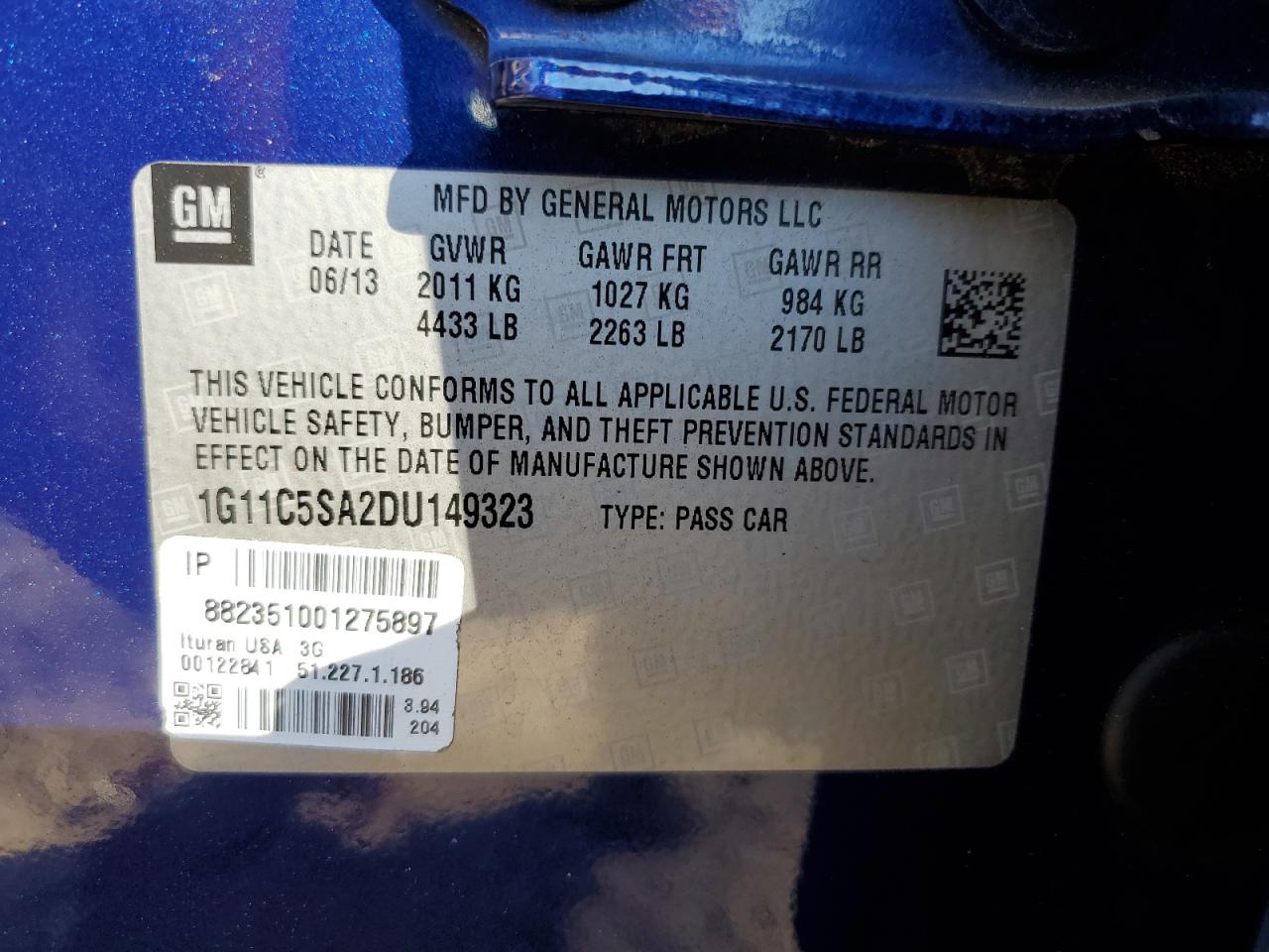 CHEVROLET MALIBU 1LT