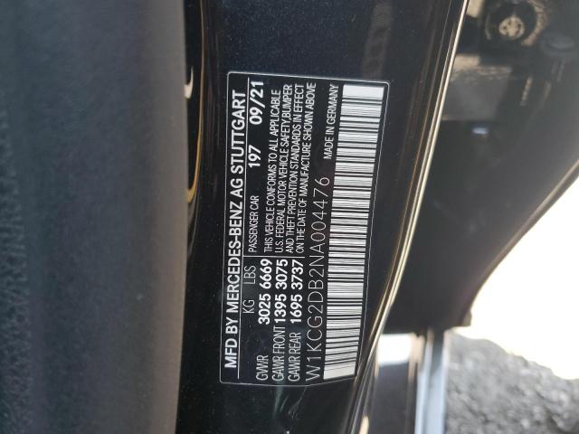 2022 MERCEDES-BENZ EQS SEDAN - W1KCG2DB2NA004476