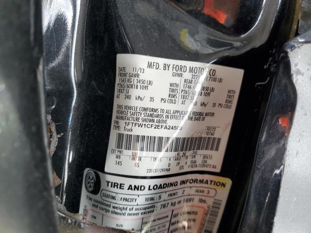 2014 FORD F150 SUPER - 1FTFW1CF2EFA24500