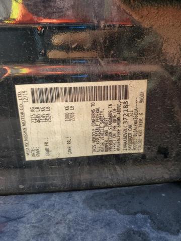 2020 NISSAN MAXIMA SL 1N4AA6DV2LC372183