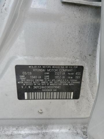 2019 HYUNDAI ACCENT SE 3KPC24A31KE079941