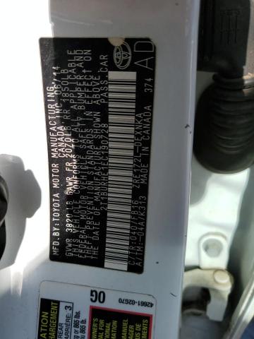 2014 TOYOTA COROLLA L #3315664774