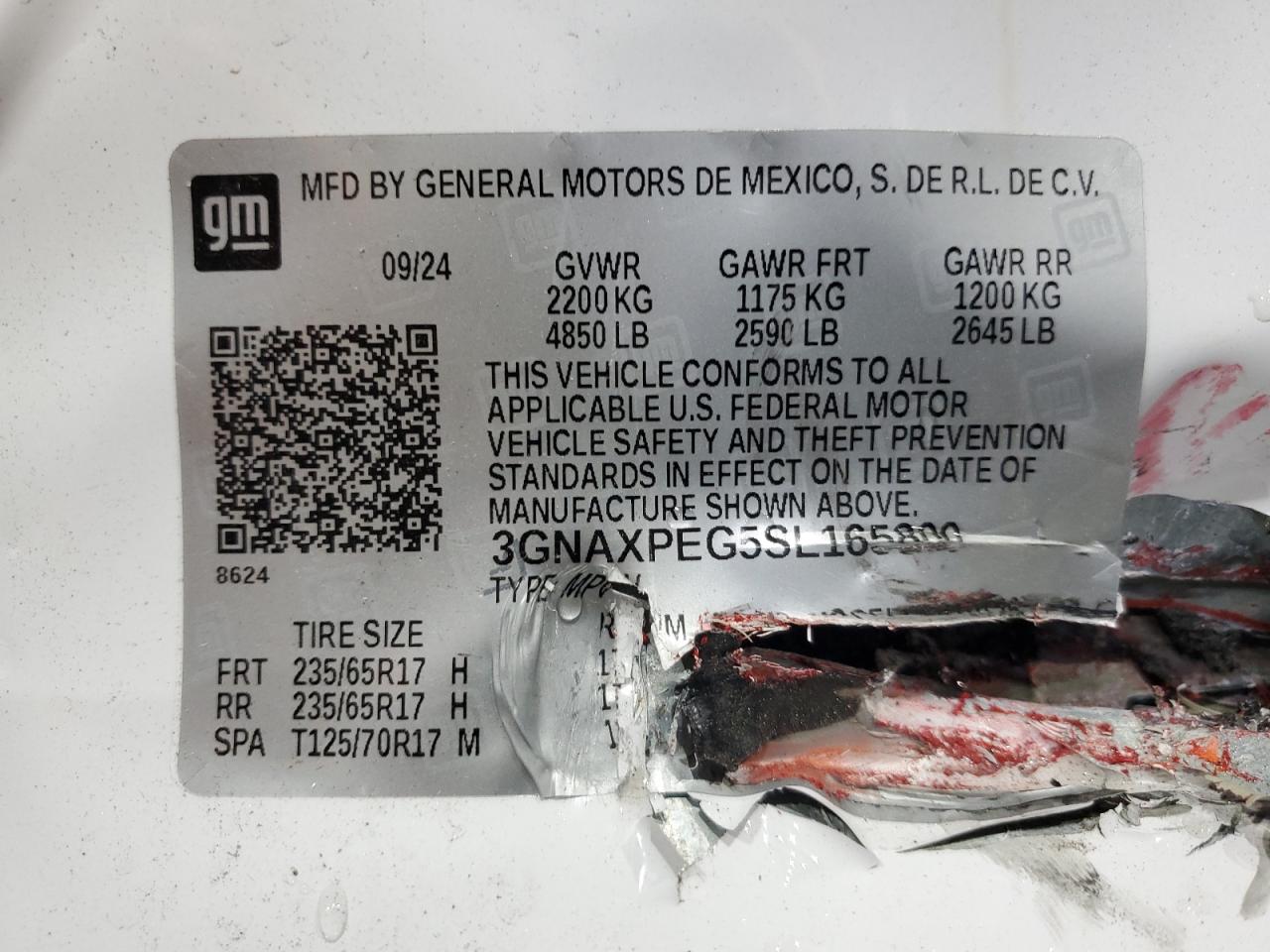 CHEVROLET EQUINOX LT