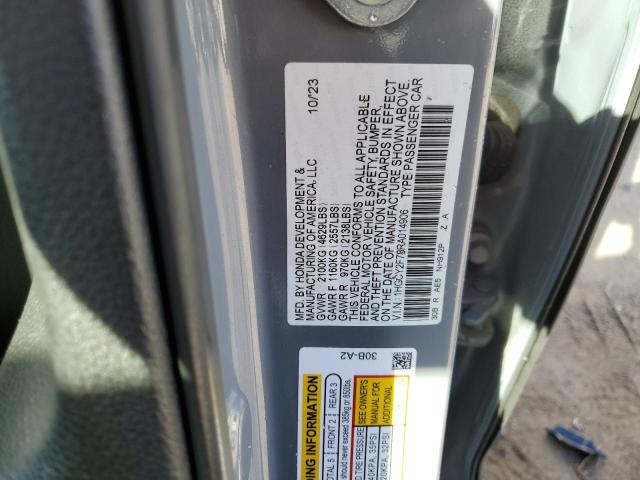 2024 HONDA ACCORD HYB #3281486042
