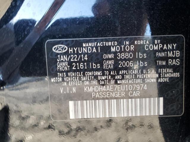 2014 HYUNDAI ELANTRA SE - KMHDH4AE7EU107974