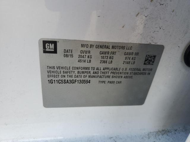 2016 CHEVROLET MALIBU LIM 1G11C5SA3GF130594