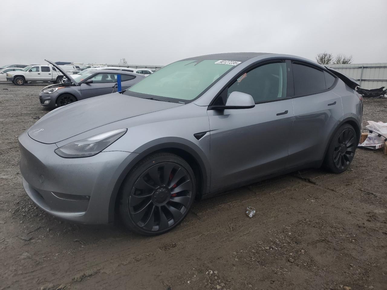 Lot #3301857981 2024 TESLA MODEL Y