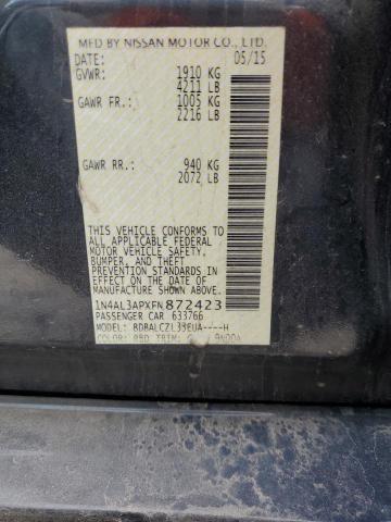 2015 NISSAN ALTIMA 2.5 - 1N4AL3APXFN872423