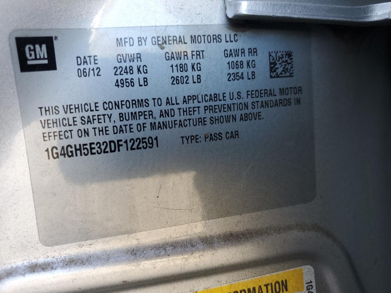 BUICK LACROSSE PREMIUM