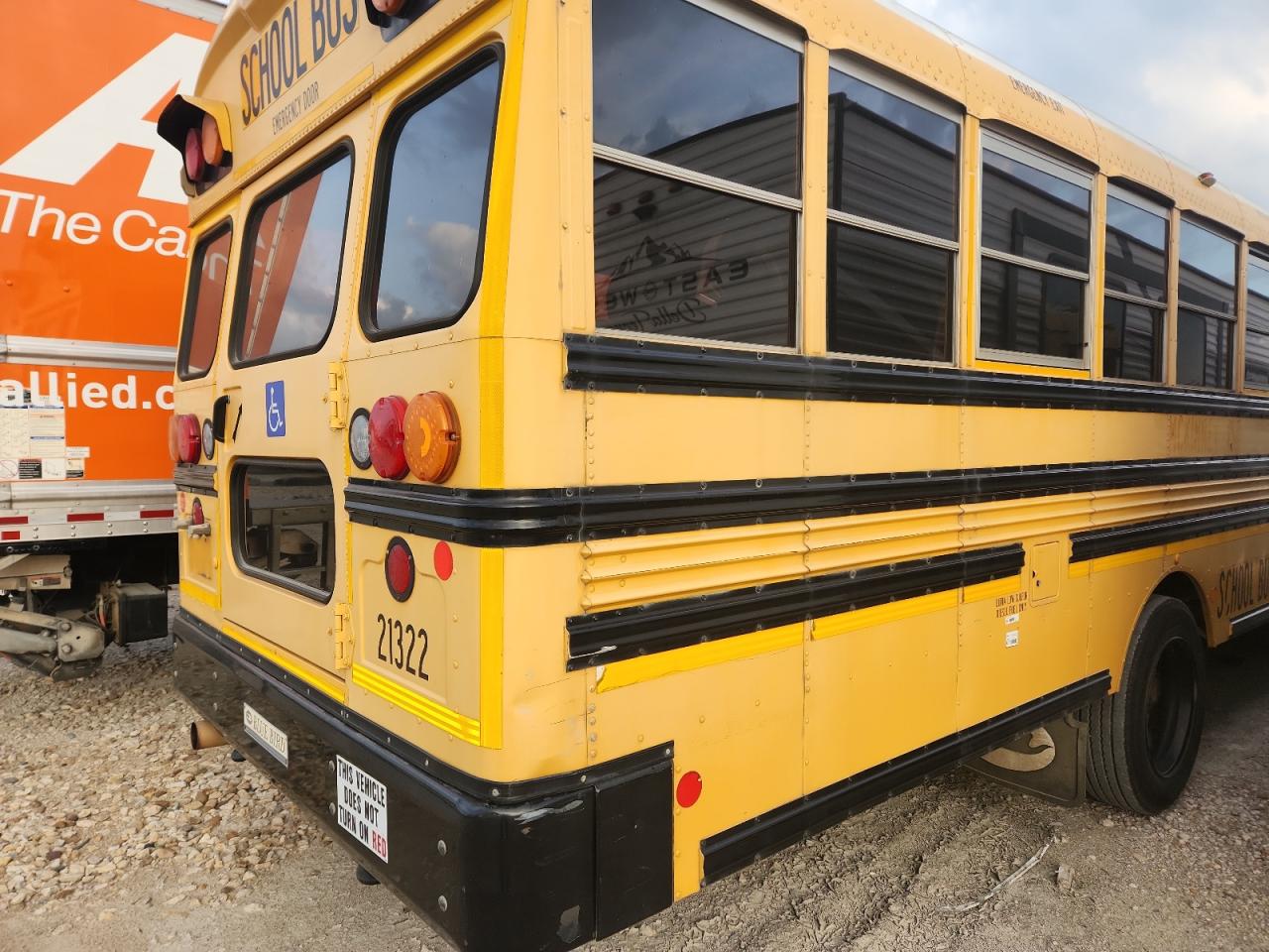 Lot #3305292310 2012 BLUE BIRD SCHOOL BUS