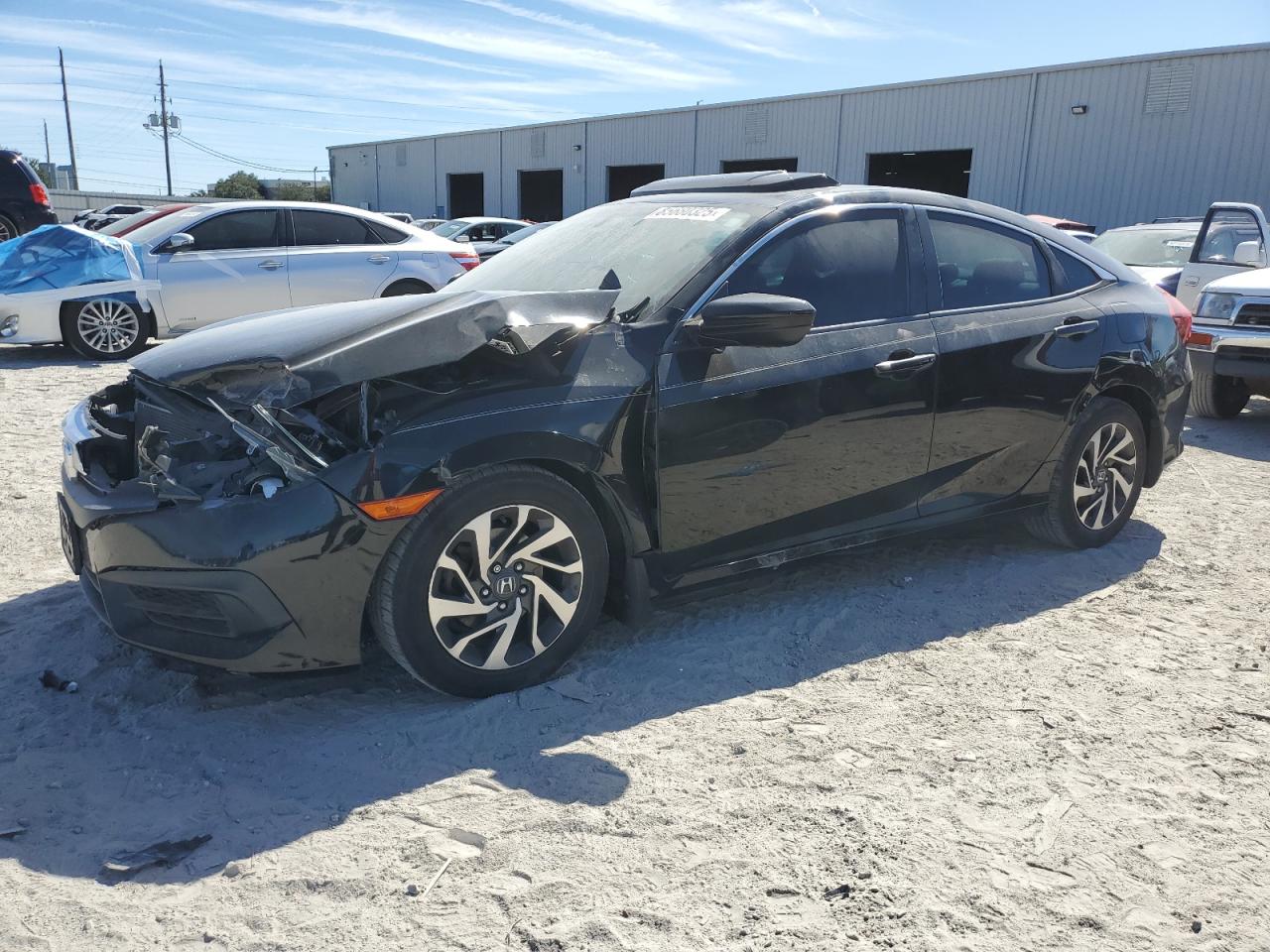 Lot #3309286623 2017 HONDA CIVIC EX