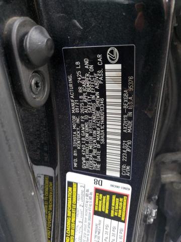 2022 LEXUS ES 300H BA #3304727929