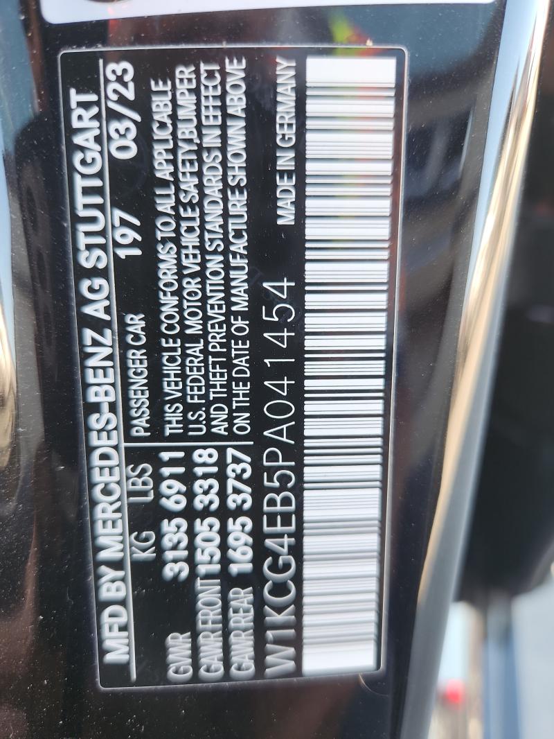 2023 MERCEDES-BENZ EQS 580 4M #3310469045